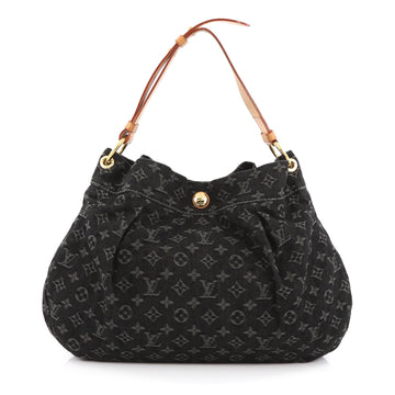 Louis Vuitton Daily Handbag Denim PM Black