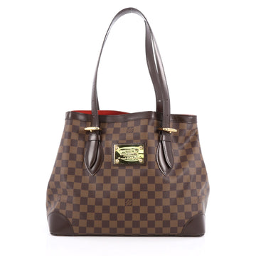 Louis Vuitton Hampstead Handbag Damier MM Brown