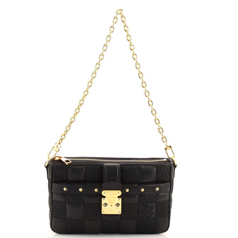 Louis Vuitton Pochette Troca Damier Quilted Lambskin MM