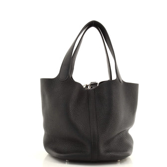 Hermes Picotin Lock Bag Clemence MM