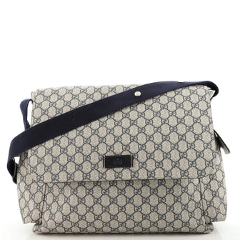 Gucci Diaper Bag GG Coated Canvas