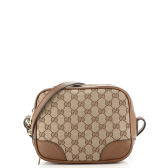 Gucci Bree Disco Crossbody Bag (Outlet) GG Canvas Mini