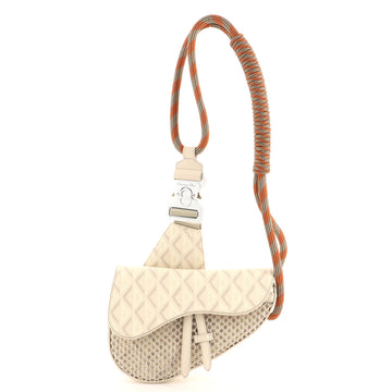 Christian Dior Nautic Saddle Bag CD Diamond Canvas