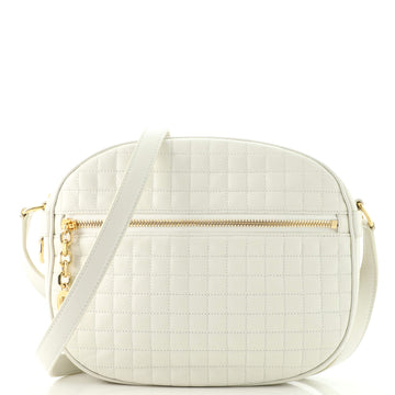 Celine C Charm Camera Bag Quilted Leather Medium