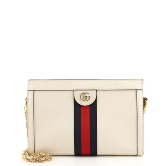 Gucci Ophidia Chain Shoulder Bag Leather Small