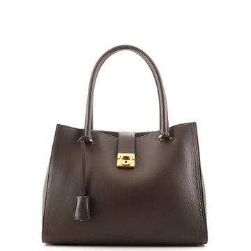 Salvatore Ferragamo Marlene Tote Leather Medium