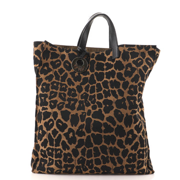 Fendi Special Shopping Tote Printed Canvas Large