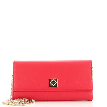 Christian Dior Turn Me Dior Croisiere Chain Wallet on Chain Calfskin