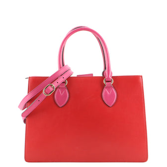 Gucci Convertible Gusset Tote Leather Medium