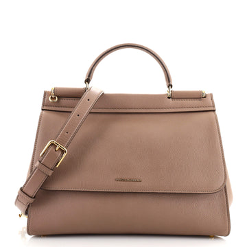 Dolce & Gabbana Miss Sicily Bag Leather Large