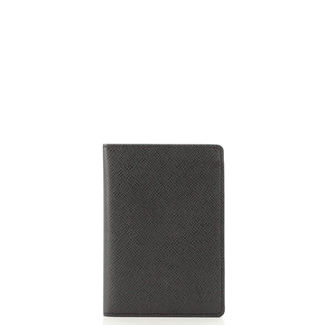 Louis Vuitton Passport Cover Taiga Leather