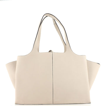 Celine Tri-Fold Shoulder Bag Grained Calfskin Medium