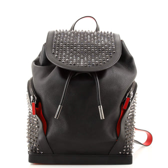 Christian Louboutin Explorafunk Backpack Spiked Leather