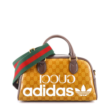 Gucci x adidas Duffle Bag GG Coated Canvas Mini