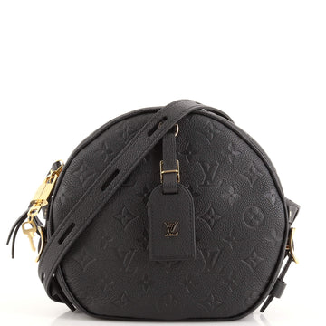 Louis Vuitton Boite Chapeau Souple Bag Monogram Empreinte Leather MM