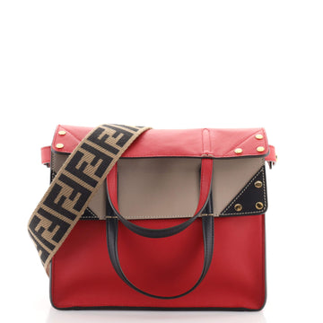 Fendi Flip Tote Leather Small