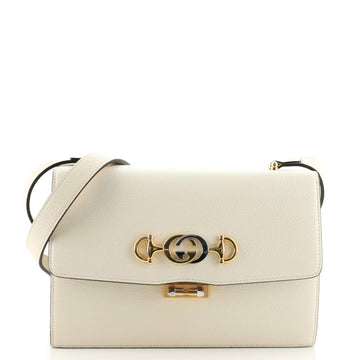 Gucci Zumi Flap Shoulder Bag Leather Small