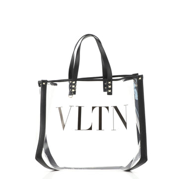 Valentino Garavani Grande Plage VLTN Tote PVC Small