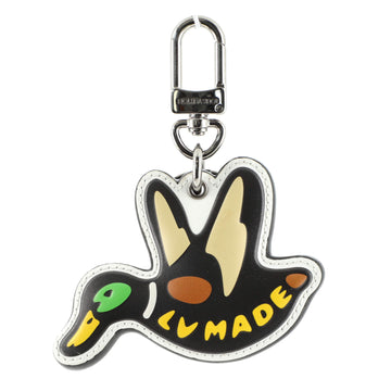 Louis Vuitton Nigo Duck Bag Charm and Key Holder Printed Leather and Limited Edition Giant Damier