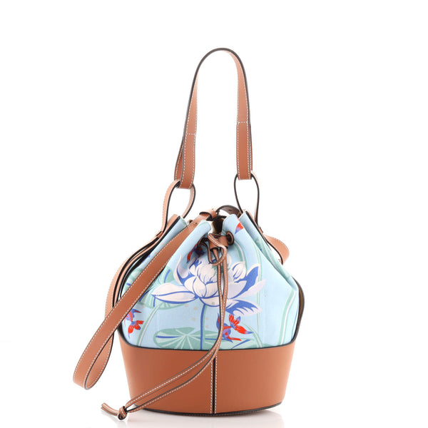 LOEWE Medium Leather Balloon Bucket Bag