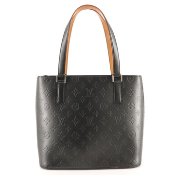 Louis Vuitton Mat Stockton Handbag Monogram Vernis