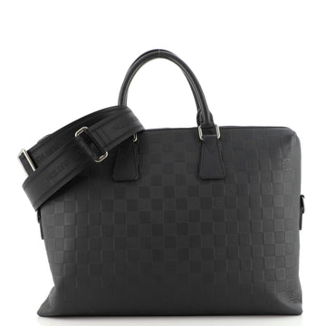 Louis Vuitton Porte-Documents Jour Bag Damier Infini Leather