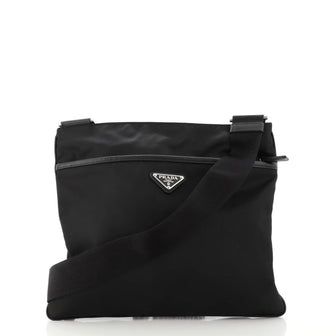 Prada Front Pocket Messenger Bag Tessuto Medium