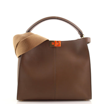 Fendi Peekaboo X-Lite Bag Leather Medium