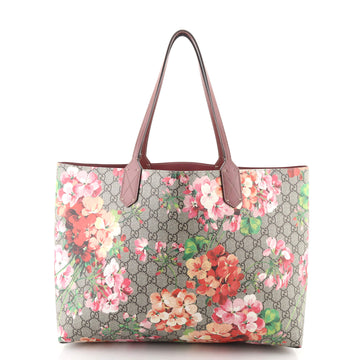 Gucci Reversible Tote Blooms GG Print Leather Medium