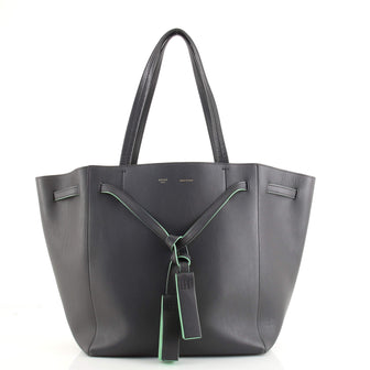 Celine Phantom Tie Cabas Tassel Tote Leather Medium