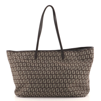 Fendi Roll Tote Zucchino Canvas Large