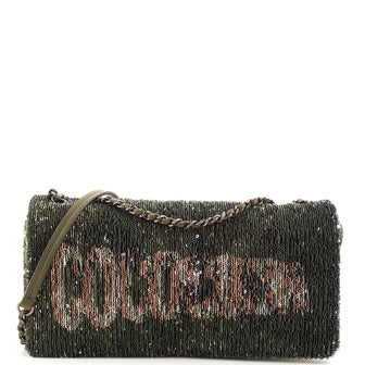 Chanel Coco Cuba Chain Clutch Sequins