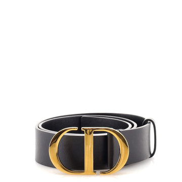 Christian Dior 30 Montaigne Belt Leather Wide