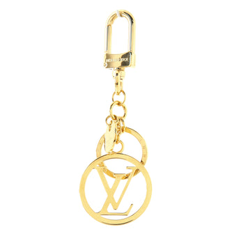 Louis Vuitton LV Circle Bag Charm and Key Holder Metal