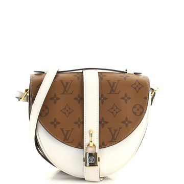 Louis Vuitton Chantilly Lock Handbag Reverse Monogram Canvas and Leather