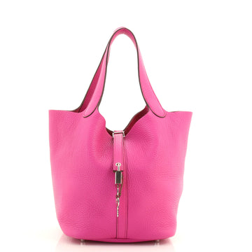 Hermes Picotin Lock Bag Clemence MM