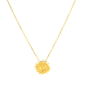 Louis Vuitton Place Vendome Pendant Necklace Metal