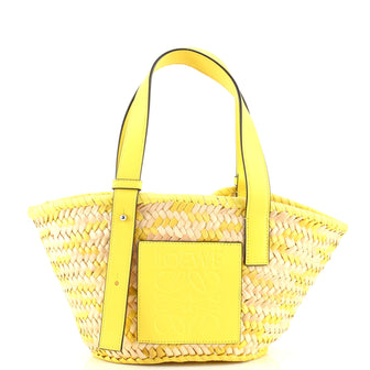 Loewe Basket Tote Raffia Small