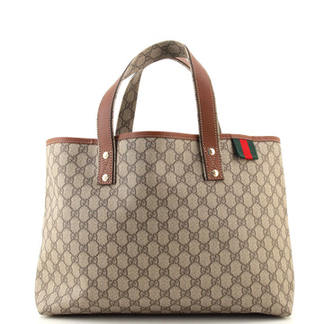 Gucci Web Loop Tote GG Coated Canvas Medium