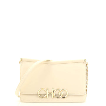 Jimmy Choo Sidney Flap Chain Crossbody Bag Leather
