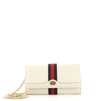 Gucci Ophidia Chain Wallet Leather
