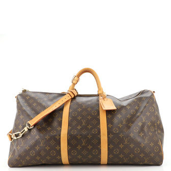 Louis Vuitton Keepall Bandouliere Bag Monogram Canvas 60