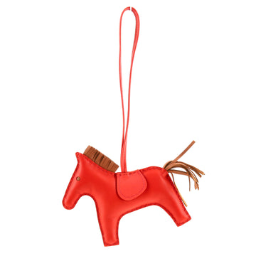 Hermes GriGri Rodeo Bag Charm Leather MM