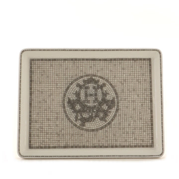 Hermes Mosaique au 24 Sushi Tray Printed Porcelain