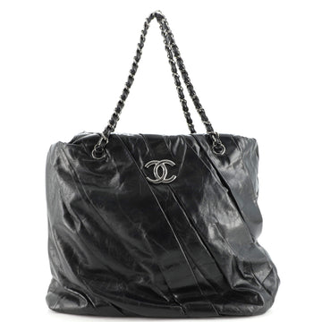 Chanel Twisted Tote Glazed Calfskin Medium