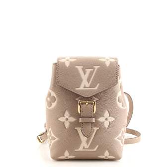 Louis Vuitton Tiny Backpack Bicolor Monogram Empreinte Giant