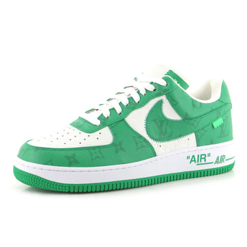 Louis Vuitton x Nike Air Force 1 Low-Top Sneakers Monogram Embossed Leather