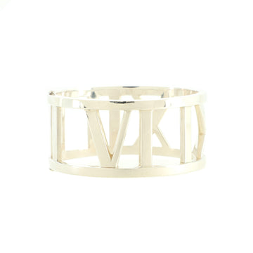 Tiffany & Co. Atlas Open Hinged Bangle Bracelet Sterling Silver Wide