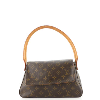 Louis Vuitton Looping Handbag Monogram Canvas Mini