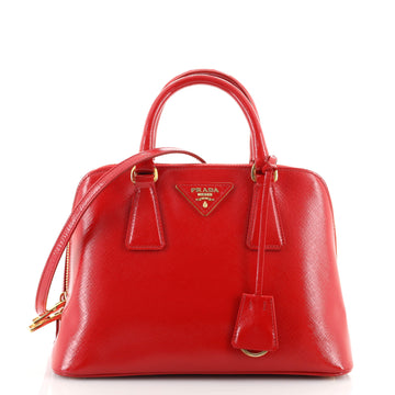Prada Promenade Bag Vernice Saffiano Leather Small